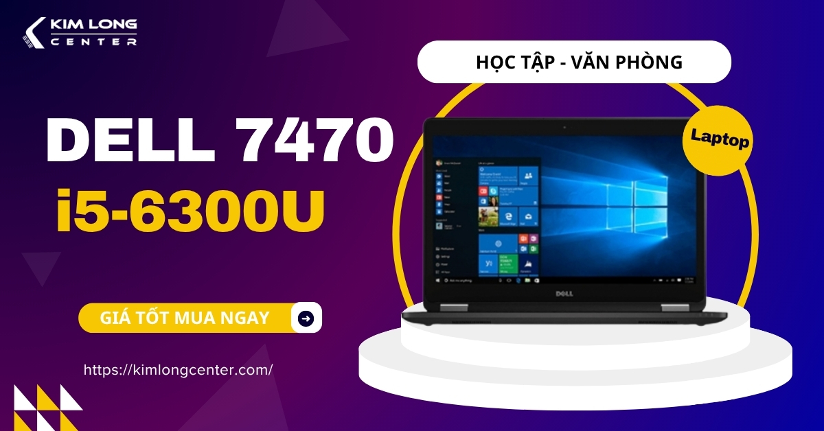 Thiết kế Dell Latitude 7470