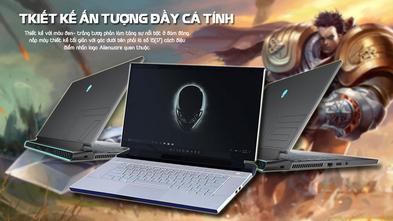 Alienware M15/M17 - Laptop Gaming Mỏng Nhẹ Đến Từ Dell